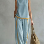 Leila | Completo Elegante in Cotone e Lino