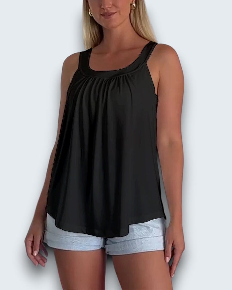 Claire Du Mont | Sleeveless Blouse