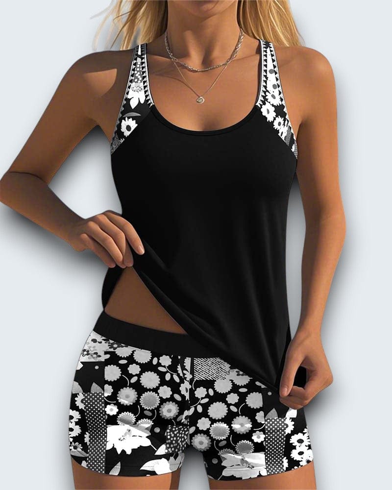 Claire Du Mont | 2-Piece Swimsuit Set