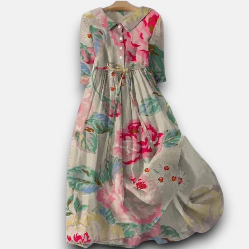 Claire Du Mont | Sofie Linen Dress