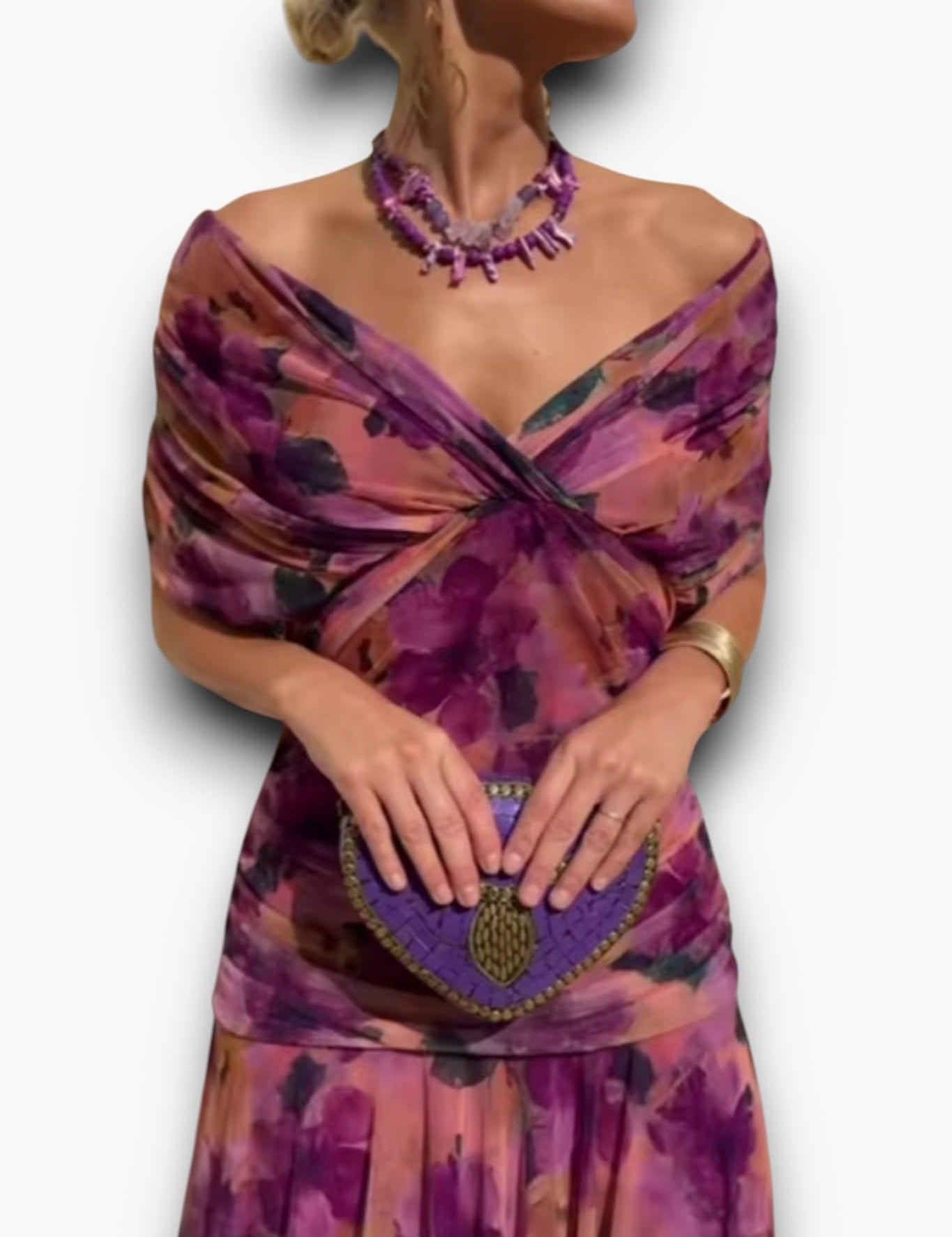 Claire du Mont | The Draped Occasion Maxi