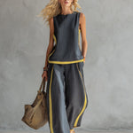 Leila | Completo Elegante in Cotone e Lino