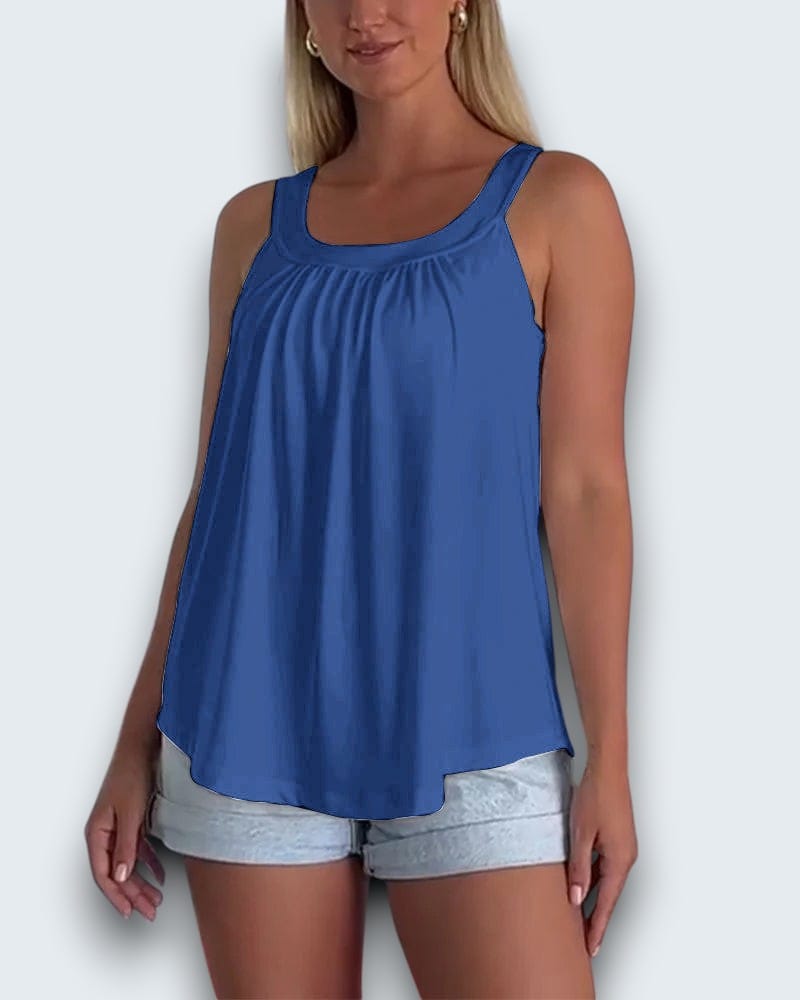 Claire Du Mont | Sleeveless Blouse