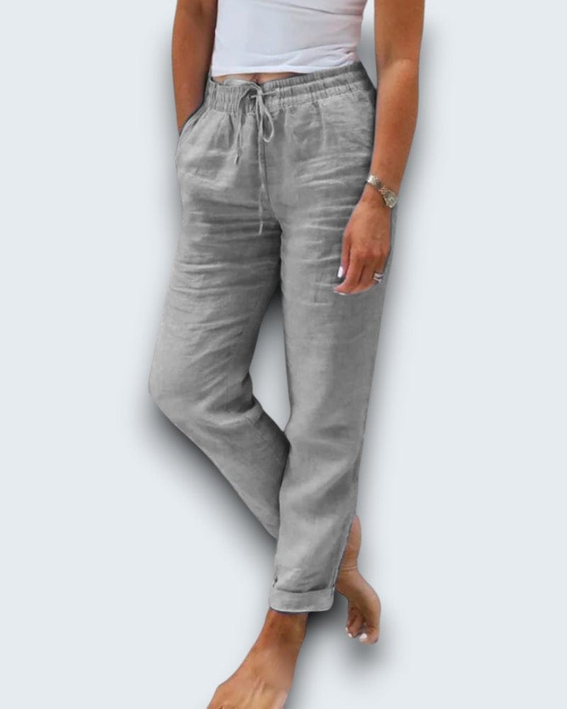Claire Du Mont | Linen Pants