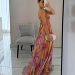 DELACROIX | Robe Maxi Élégance Florale (ÉDITION LIMITÉE!)