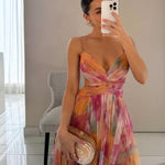 DELACROIX | Robe Maxi Élégance Florale (ÉDITION LIMITÉE!)