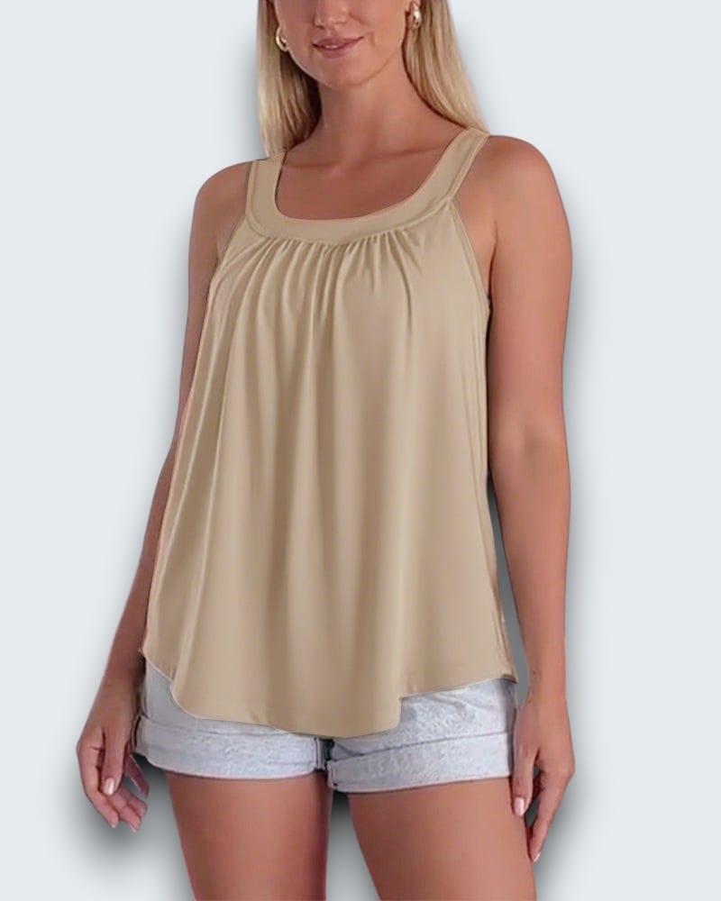 Claire Du Mont | Sleeveless Blouse