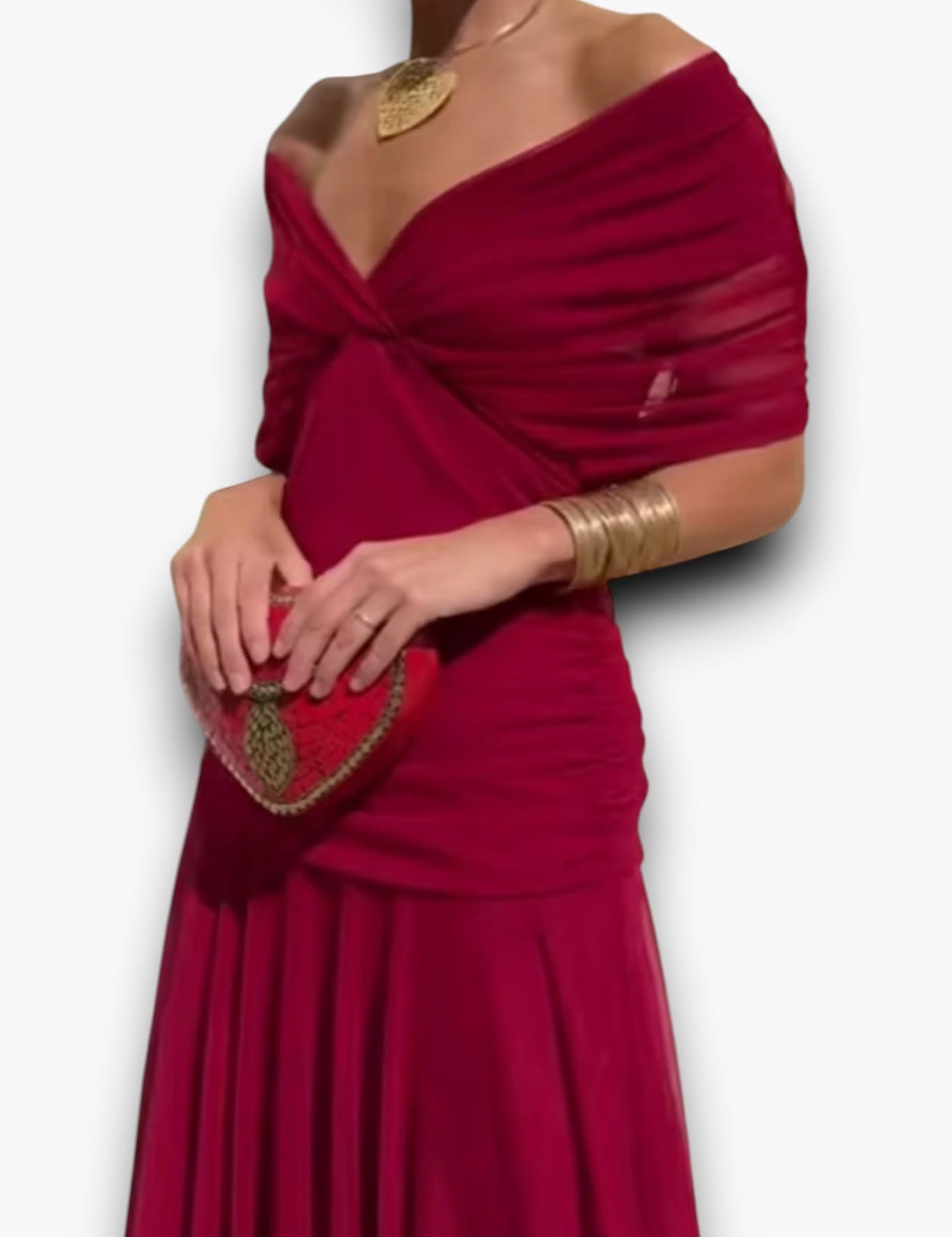 Claire du Mont | The Draped Occasion Maxi