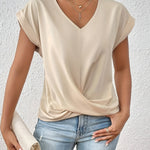 Elara V-Neck Tee