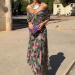 Louise | Robe Maxi de Fête Élégante à Col V