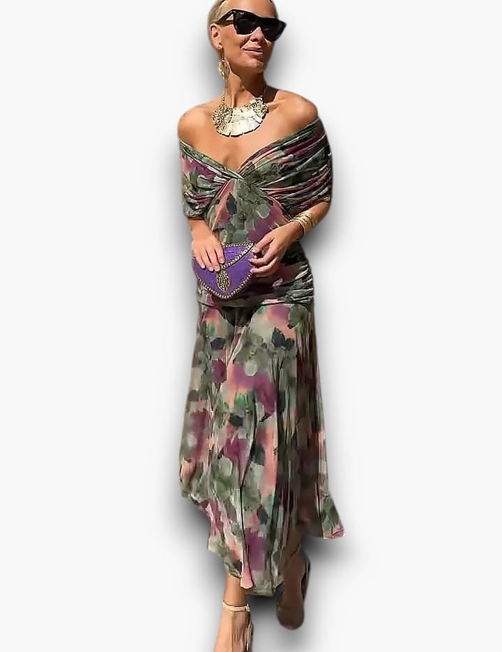 Claire du Mont | The Draped Occasion Maxi