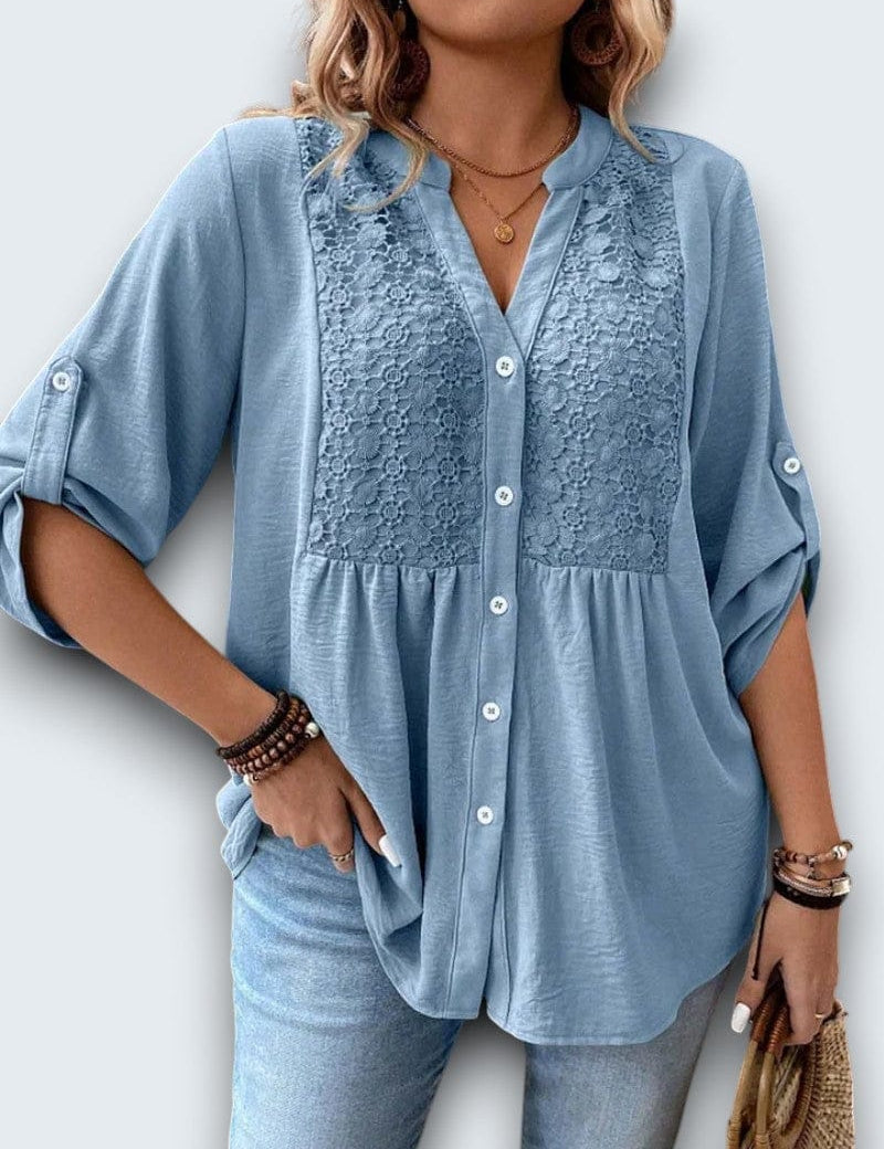 Claire Du Mont | Serena Blouse