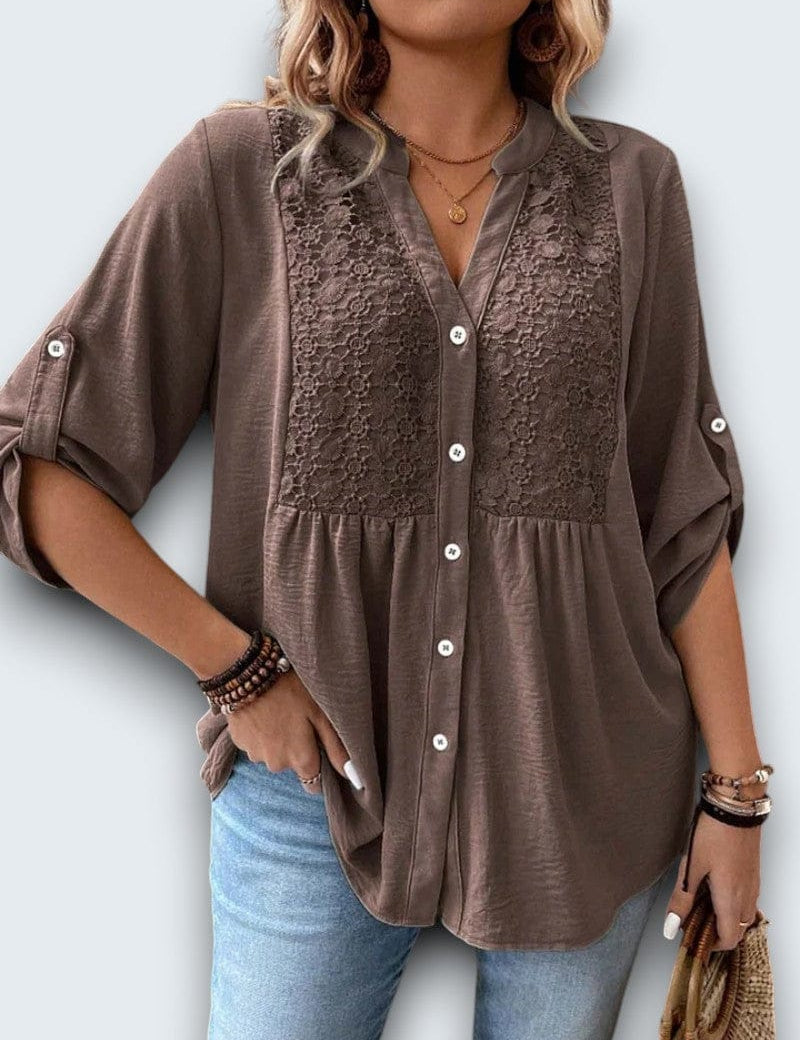 Claire Du Mont | Serena Blouse