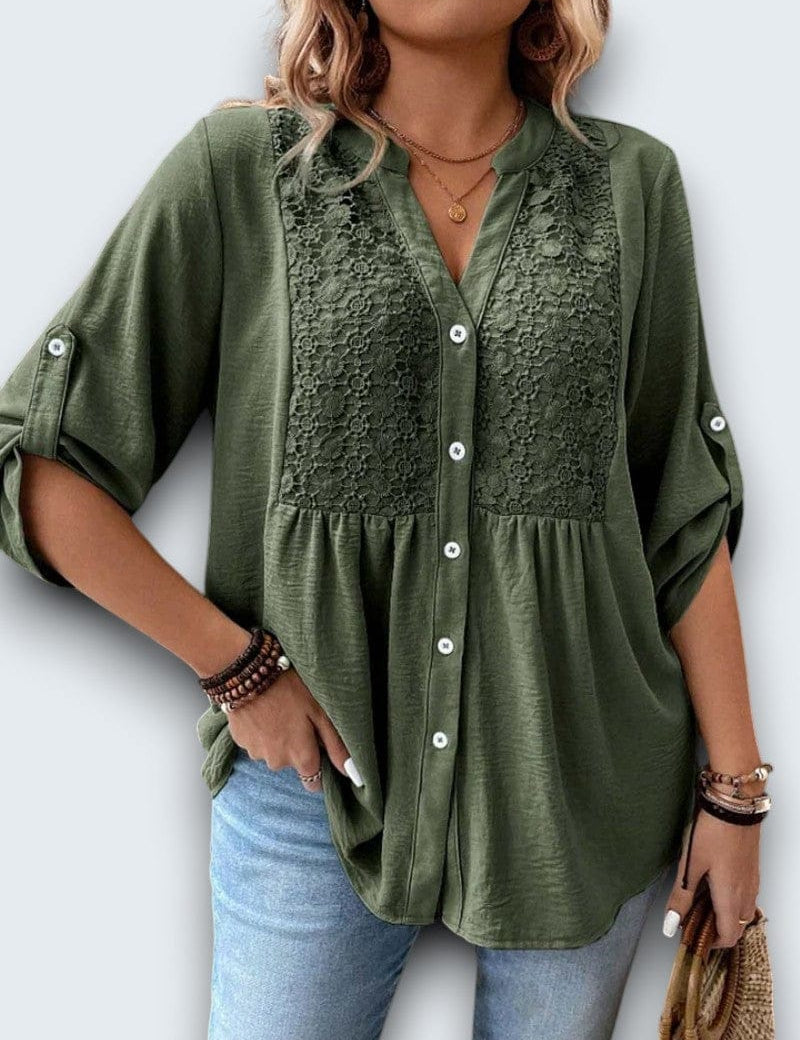 Claire Du Mont | Serena Blouse