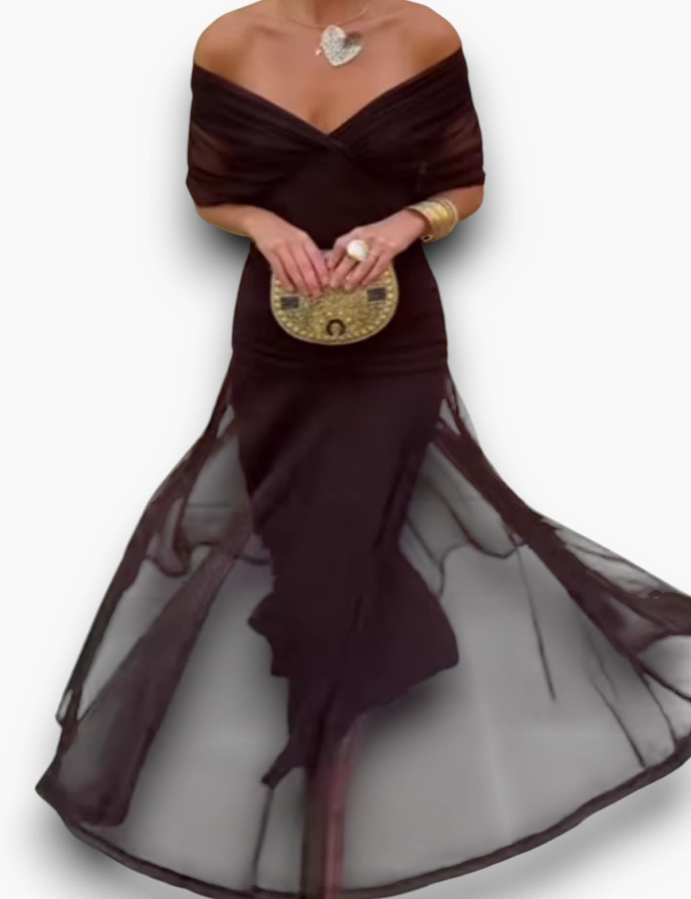 Claire du Mont | The Draped Occasion Maxi