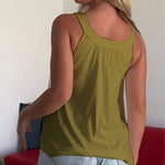 Linne Enfärgad Veckad