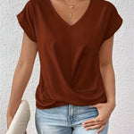 Elara V-Neck Tee