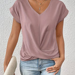 Elara V-Neck Tee