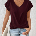 Elara V-Neck Tee