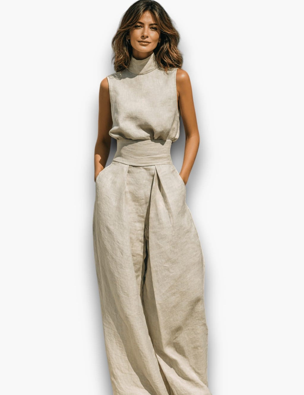 Claire Du Mont | Linen Set