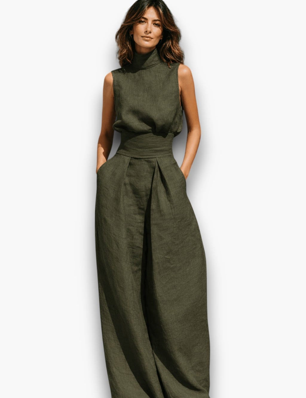 Claire Du Mont | Linen Set