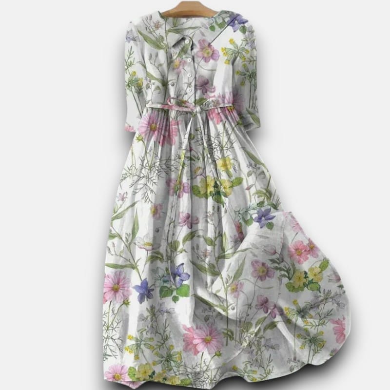 Claire Du Mont | Sofie Linen Dress