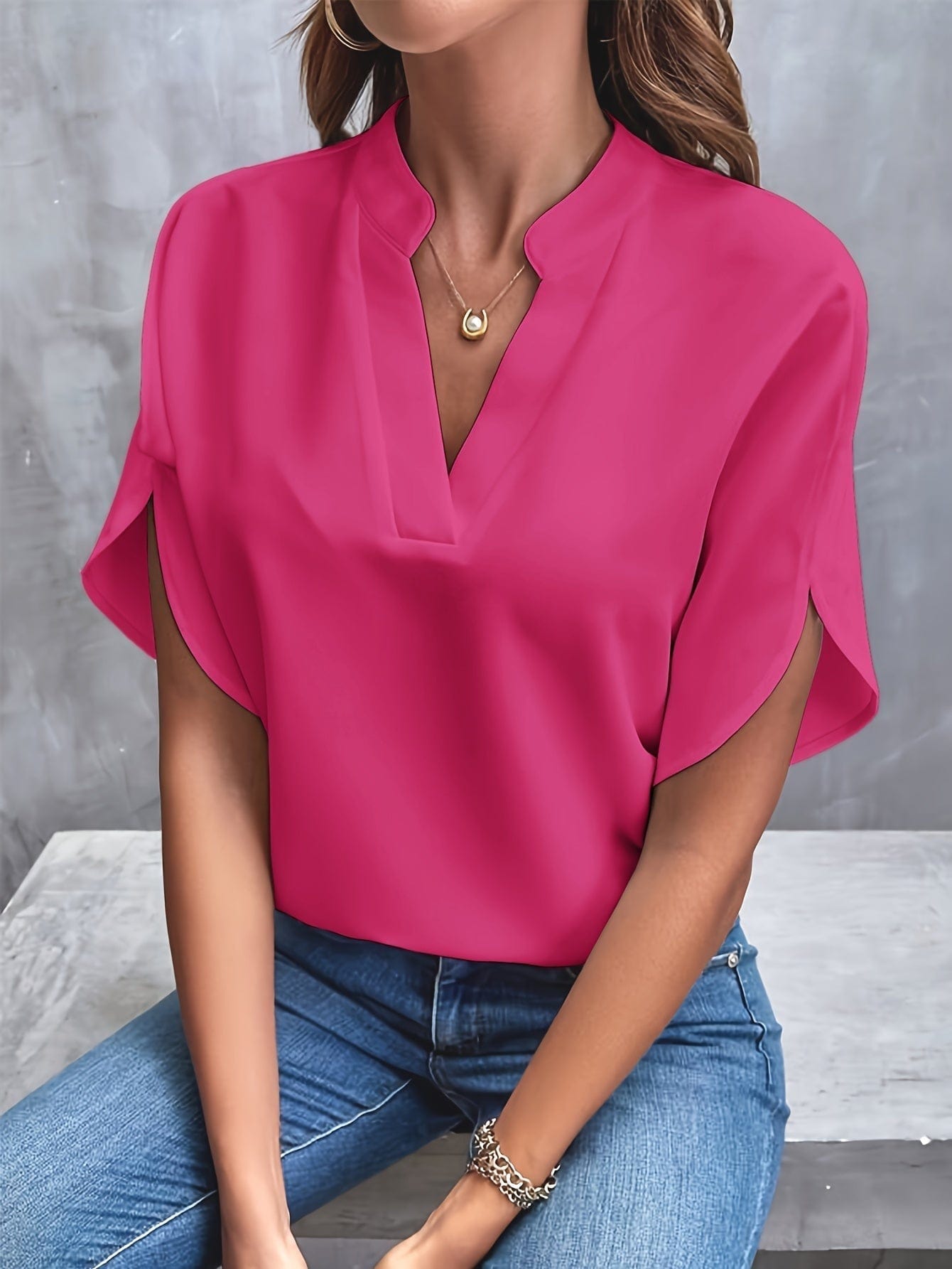 Eliana Draped Blouse