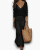 Claire du Mont | The Soft Hours Set — Knit Sweater & Satin Slip Dress