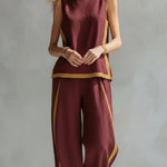 Leila | Completo Elegante in Cotone e Lino