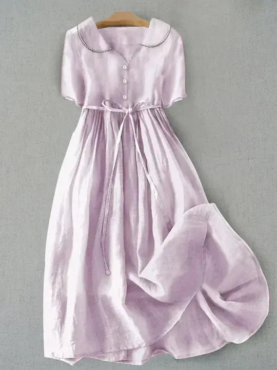 Zofia – Sukienka Subtelnej Elegancji i Komfortu