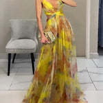 DELACROIX | Robe Maxi Élégance Florale (ÉDITION LIMITÉE!)