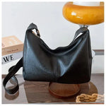 PU-Leder Pendler Mode Vintage Casual Tote Bag Maillard Stilvolle Umhängetaschen für Frauen Textur Große Kapazität Temperament