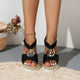 Claire du Mont | Ergonomic Wedge Sandals