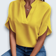 Claire Du Mont | Draped Blouse